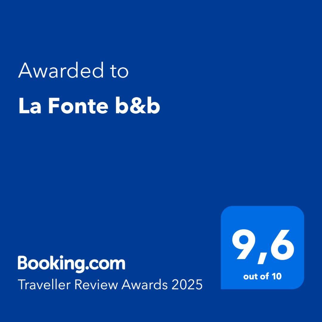 La Fonte B&B Пьетралунга Экстерьер фото